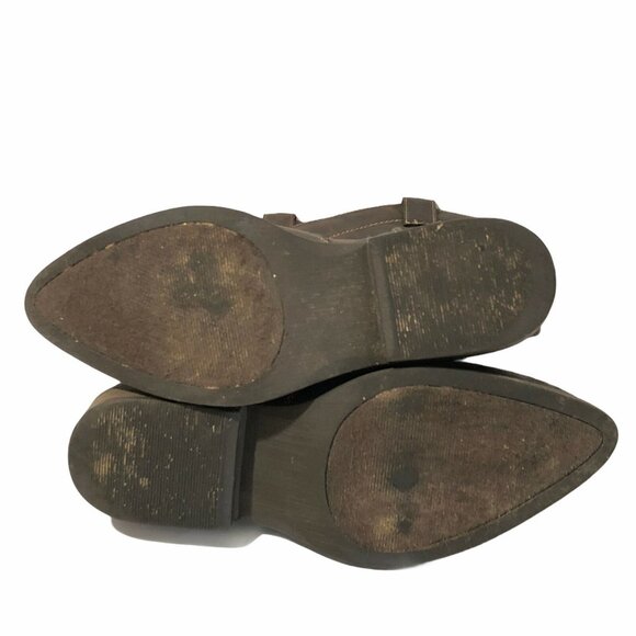 Rampage Waylen Womens Size 6 M Faux Leather Brown Western 14” Tall Boots - Picture 4 of 12